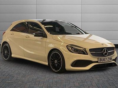 White Used 2018 Mercedes A200 AMG Line Premium Plus Hatchback | £15,495 (Fair price)