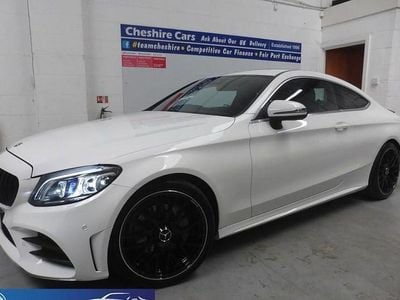 White Used 2019 Mercedes C200 AMG Line Premium Coupe | £20,000 (Super price)