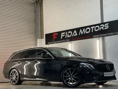 Used Mercedes E220 AMG line 2020 Black Estate