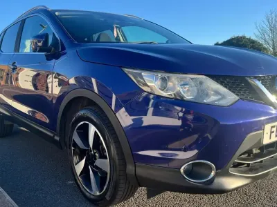 Used Nissan Qashqai N-TEC 115 HP (84 kW) 2016 Blue SUV