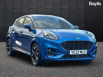 Blue Used 2022 Ford Puma ST-Line X Hatchback | £14,999 (Fair price)