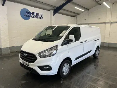 Used Ford Transit Custom Trend 105 HP (77 kW) 2022 White Van