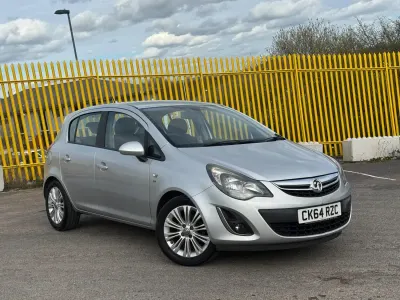 Begagnad Vauxhall Corsa 100 HK (73 kW) 2014 Silver Halvkombi