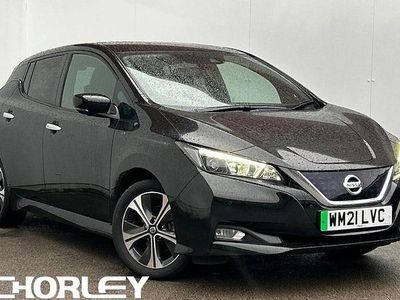 Used Nissan Leaf N-Connecta 110 kW (150 HP) 2021 Black Hatchback