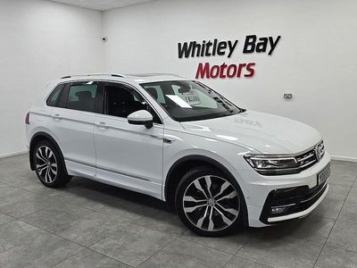 White Used 2019 VW Tiguan R-line SUV | £23,990 (Fair price)