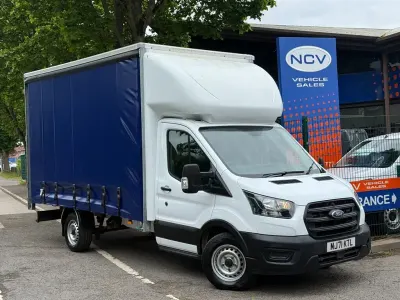 Used Ford Transit 130 HP (95 kW) 2022 White Van