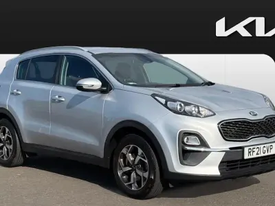 Used Kia Sportage 136 HP (100 kW) 2021 Silver SUV