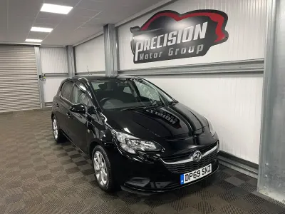 Used Vauxhall Corsa Sport 75 HP (55 kW) 2019 Black Hatchback