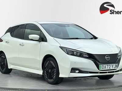 Begagnad Nissan Leaf N-Connecta 110 kW (150 HK) 2022 Vit Halvkombi