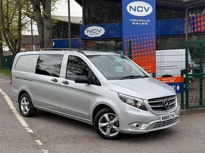 Begagnad Mercedes Vito Premium 2019 Silver Van