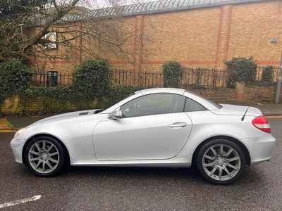 Used Mercedes SLK200 2005 Silver Cabriolet