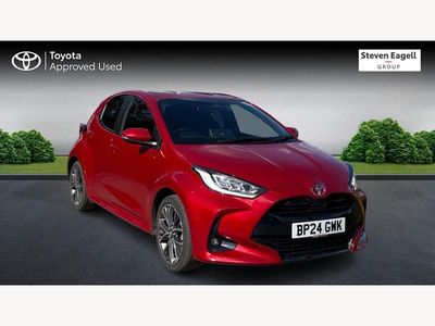 Used Toyota Yaris Hybrid 2024 Red Hatchback
