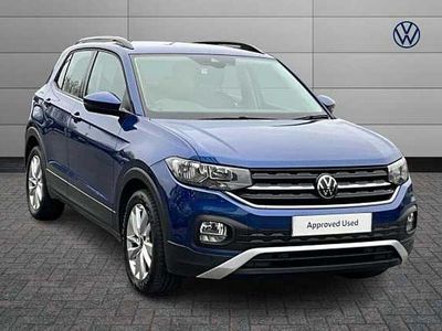 Blue Used 2022 VW T-Cross SE SUV | £15,650 (Fair price)