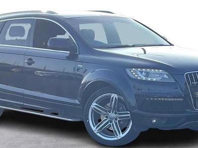 Used Audi Q7 S-line plus 245 HP (180 kW) 2013 Blue SUV