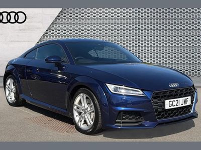 Used Audi TT Sport 245 HP (180 kW) 2021 Blue Coupe
