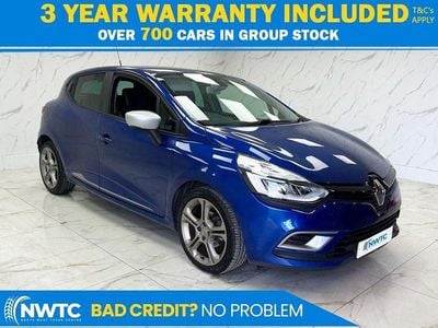Used Renault Clio IV GT-Line 90 HP (66 kW) 2019 Blue Hatchback