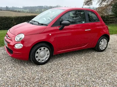 Used Fiat 500 Pop 69 HP (50 kW) 2017 Red Hatchback
