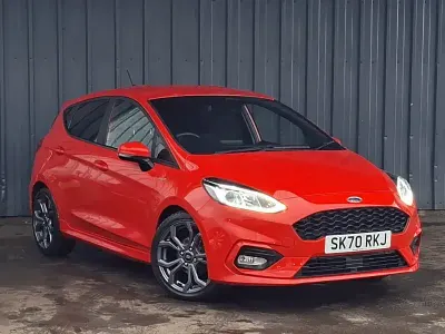 Usado Ford Fiesta ST-Line 125 CV (91 kW) 2020 Rojo Utilitario