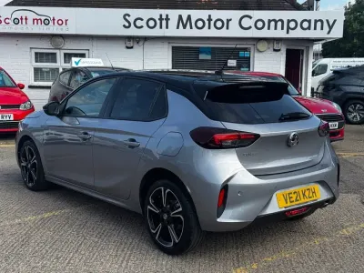 Used Vauxhall Corsa SRi 100 HP (73 kW) 2021 Grey Hatchback