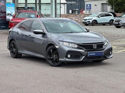 Used Honda Civic SR 126 HP (92 kW) 2018 Grey Hatchback