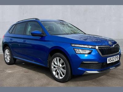 Used Skoda Kamiq SE Drive 110 HP (80 kW) 2022 Blue SUV