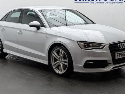 White Used 2015 Audi A3 S-Line Sedan | £12,450 (Good price)
