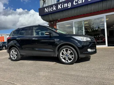 Used Ford Kuga Titanium 150 HP (110 kW) 2016 Panther black SUV