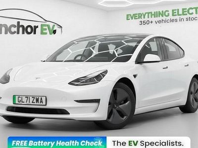 Used Tesla Model 3 Long Range AWD 366 kW (498 HP) 2022 White Sedan