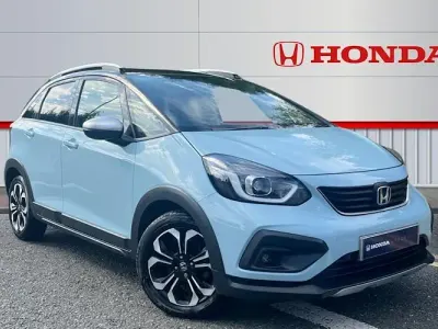 Used Honda Jazz Hybrid 109 HP (80 kW) 2020 Blue Hatchback