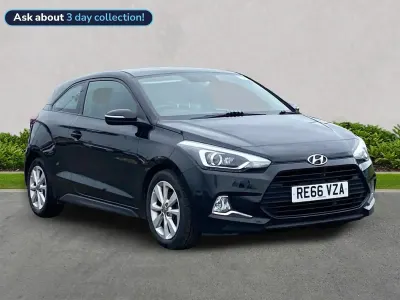 Used Hyundai i20 SE 100 HP (73 kW) 2016 Black Coupe