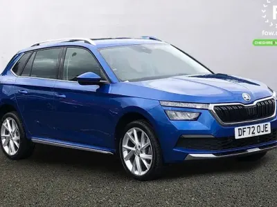 Gebraucht Skoda 110 R SE L Executive 110 PS (80 kW) 2023 Blau Kleinwagen