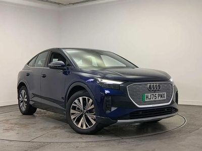 Blue Used 2025 Audi Q4 Sportback e-tron Sport SUV | £54,000
