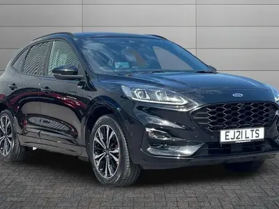 Used Ford Kuga ST-Line X 222 HP (163 kW) 2021 Agate black SUV