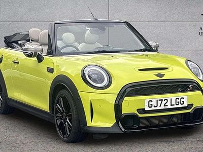 Yellow Used 2022 Mini Cooper S Exclusive Hatchback | £22,690 (Fair price)