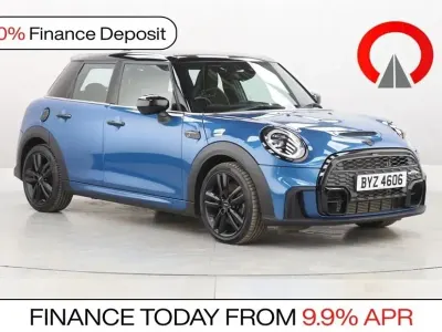 Używany Mini Cooper S Hatch 178 KM (130 kW) 2022 Niebieski Hatchback