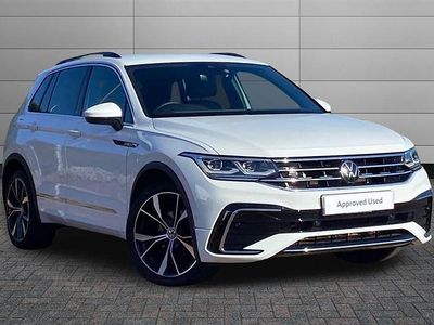 Used VW Tiguan R-line 150 HP (110 kW) 2023 White SUV