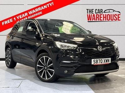 Used Vauxhall Grandland X Elite 130 HP (95 kW) 2021 Black SUV