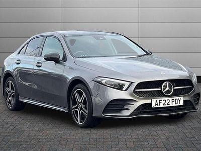 Mountain grey Used 2022 Mercedes A250 AMG Line Premium Plus Hatchback | £18,650 (Fair price)