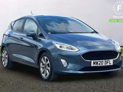 Used Ford Fiesta Trend 95 HP (69 kW) 2020 Blue Hatchback