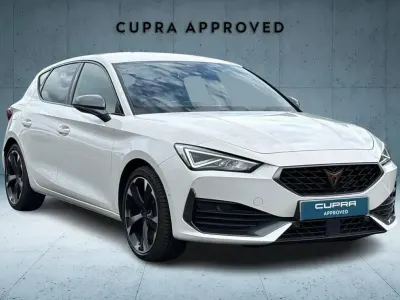 Used Cupra Leon VZ1 241 HP (177 kW) 2023 White Hatchback