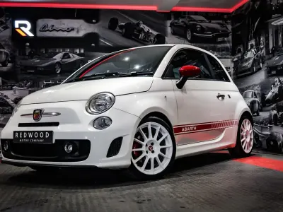 Used Abarth 500 160 HP (117 kW) 2010 White Hatchback