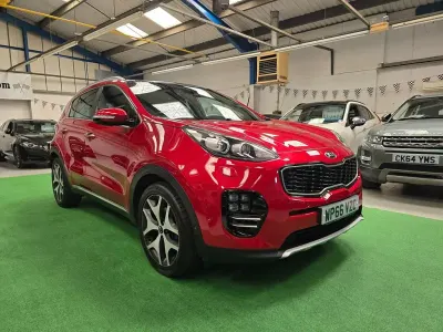 Used Kia Sportage GT-Line S 2017 Red SUV