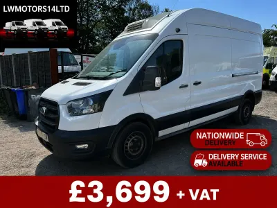 Used Ford Transit 130 HP (95 kW) 2021 White Van