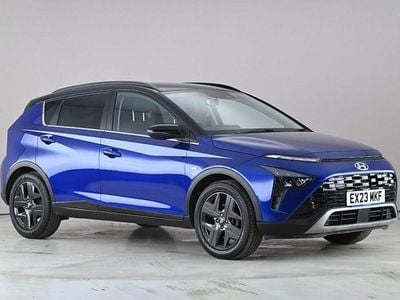 Begagnad Hyundai Bayon Ultimate 101 HK (74 kW) 2023 Blå SUV
