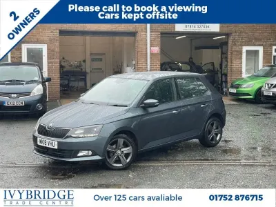 Used Skoda Fabia SE L 95 HP (69 kW) 2018 Grey Hatchback