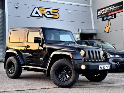 Used Jeep Wrangler 2010 Black SUV