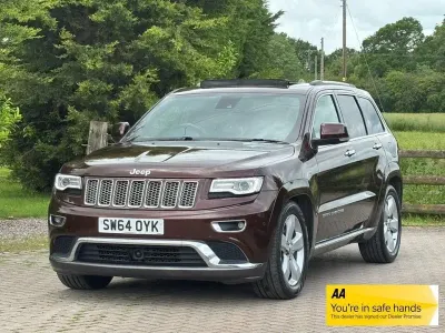 Used Jeep Grand Cherokee Summit 247 HP (181 kW) 2015 Red SUV