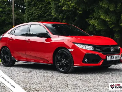 Used Honda Civic Sport 126 HP (92 kW) 2019 Red Hatchback