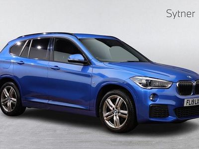 Used BMW X1 M Sport 138 HP (101 kW) 2019 Blue SUV