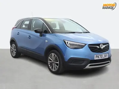 Used Vauxhall Crossland X 110 HP (80 kW) 2020 Blue SUV